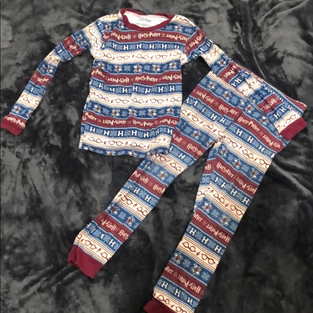 Target Harry Potter themed Youth pajama set